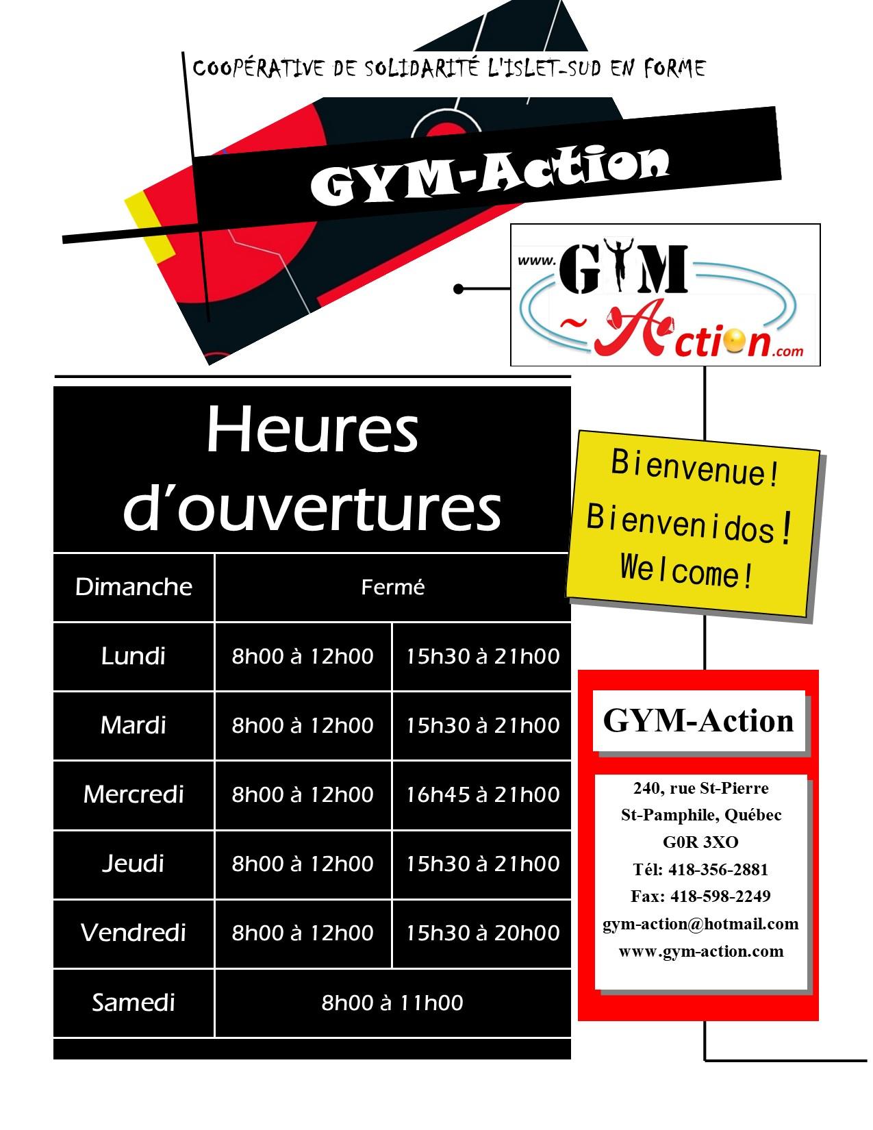 Panneau heures d ouverture 09 2025